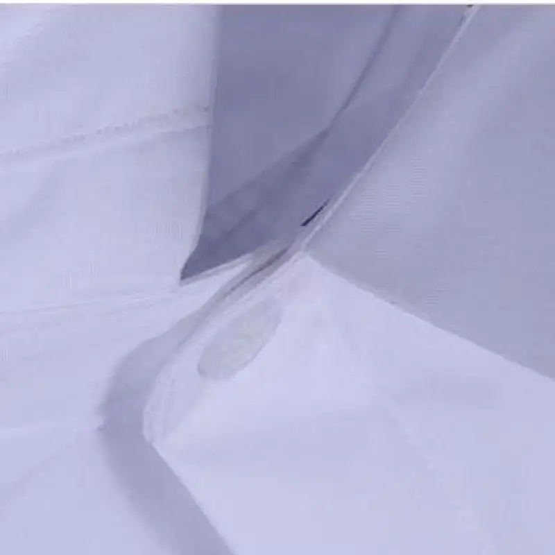 Minglu протектор для мужчин рубашка роскошные черный Белый Цвет Сращивание