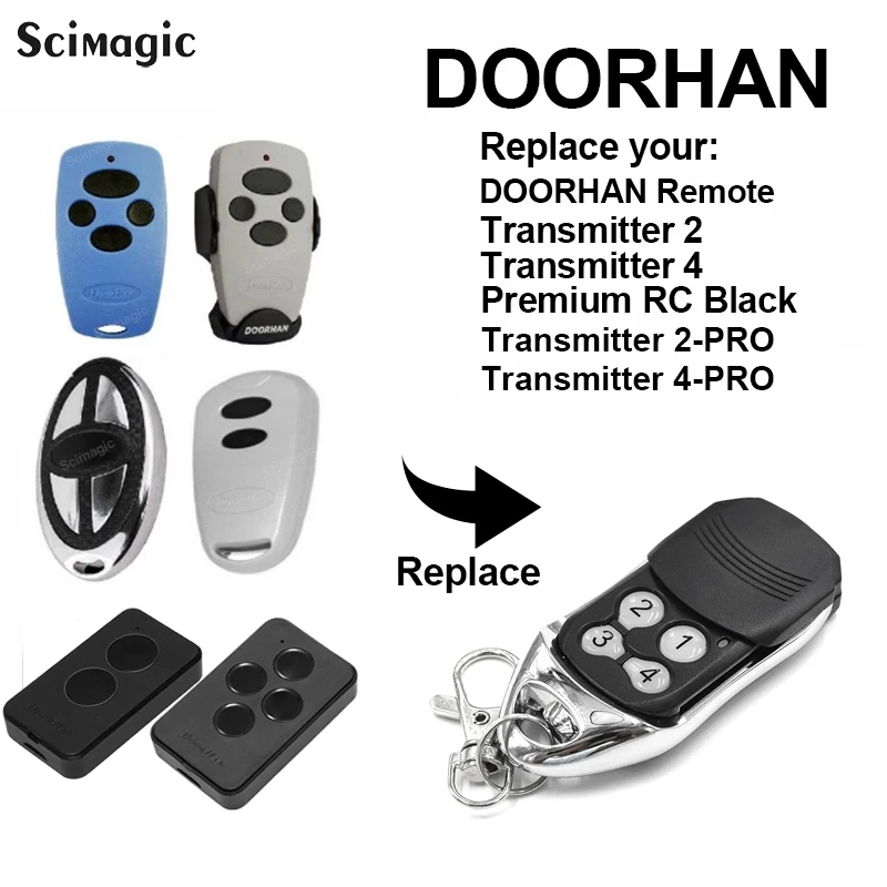 Передатчик Doorhan 2 PRO непрерывно изменяющийся код 433 92 МГц операторов барьеры для