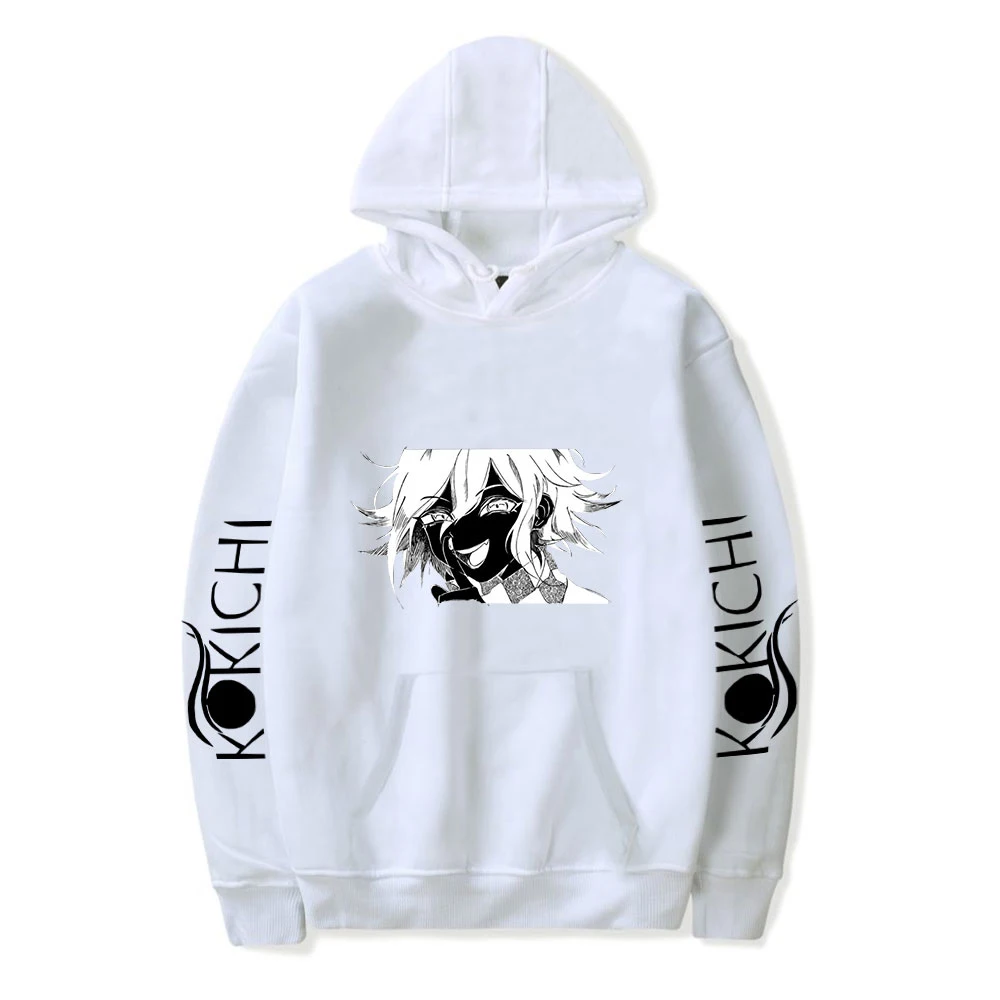 

Kokichi Ouma Harajuku 3D Hoodie Women's Hoodie Sweatshirt Anime Letter Girl Portrait Print Hoodie Boys Pullover Projectiles