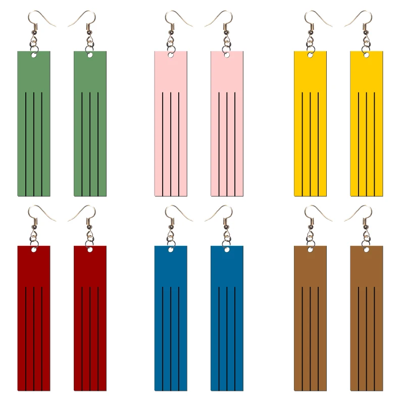 

New Earrings, Wooden Die Scrapbooking C326-7 Cutting Dies Compatible with most die cutting machines