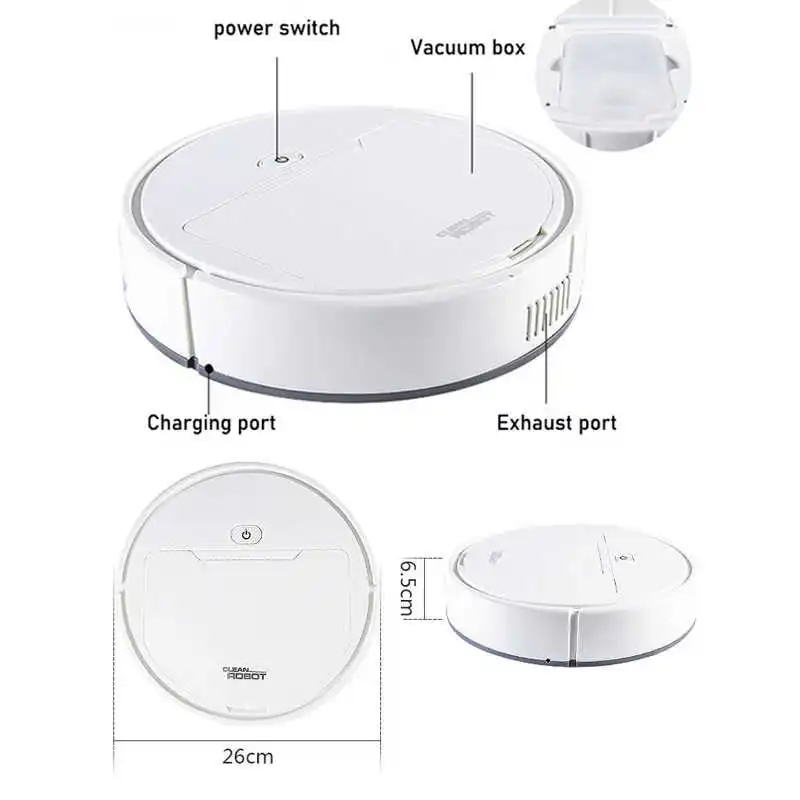 

Robot Vacuum Cleaner Mopping & Sweeping & Suction Triple Type Vaccum Cleaner For Home cleaning robot vacuum cleaner SH28