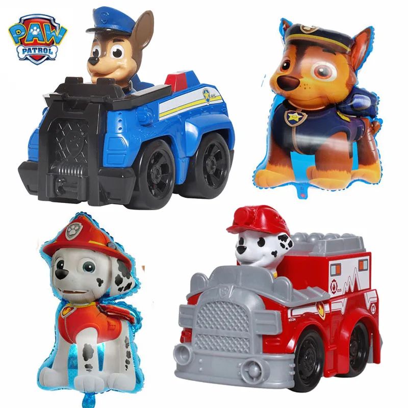 Игрушки Щенячий патруль собака Райдер Зума Скай Чейз Маршалл модель воздушных