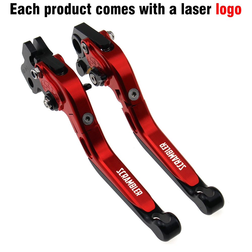 For DUCATI Scrambler 803 2015-2017 SIXTY2 400 2015-2016 Motorcycle CNC Brake Clutch Lever Extendable Adjustable | Автомобили и