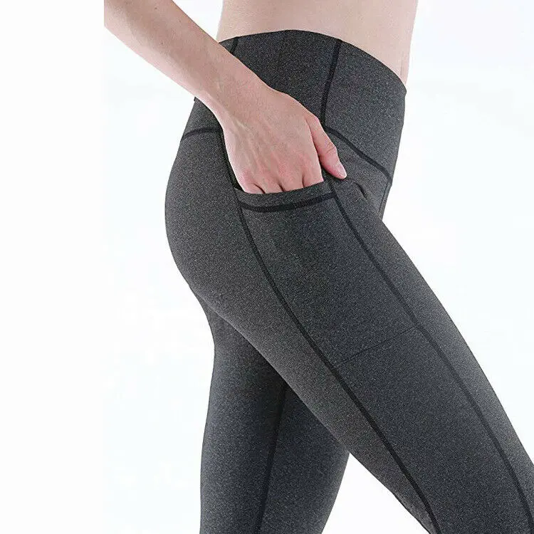Sexy Women High Waist Leggings Gothic Trousers Sports Pants Plus Size Black Capris Sportswear New Fitness | Женская одежда
