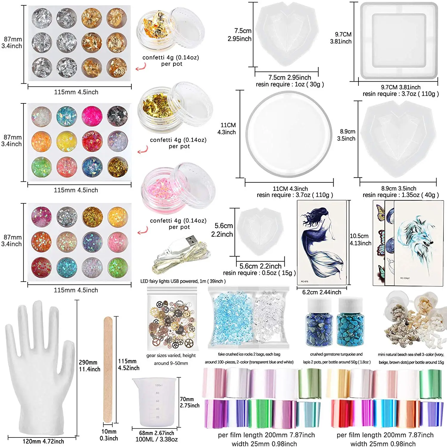 137 шт. геометрической формы пепельницы в форме сердца с драгоценными камнями для