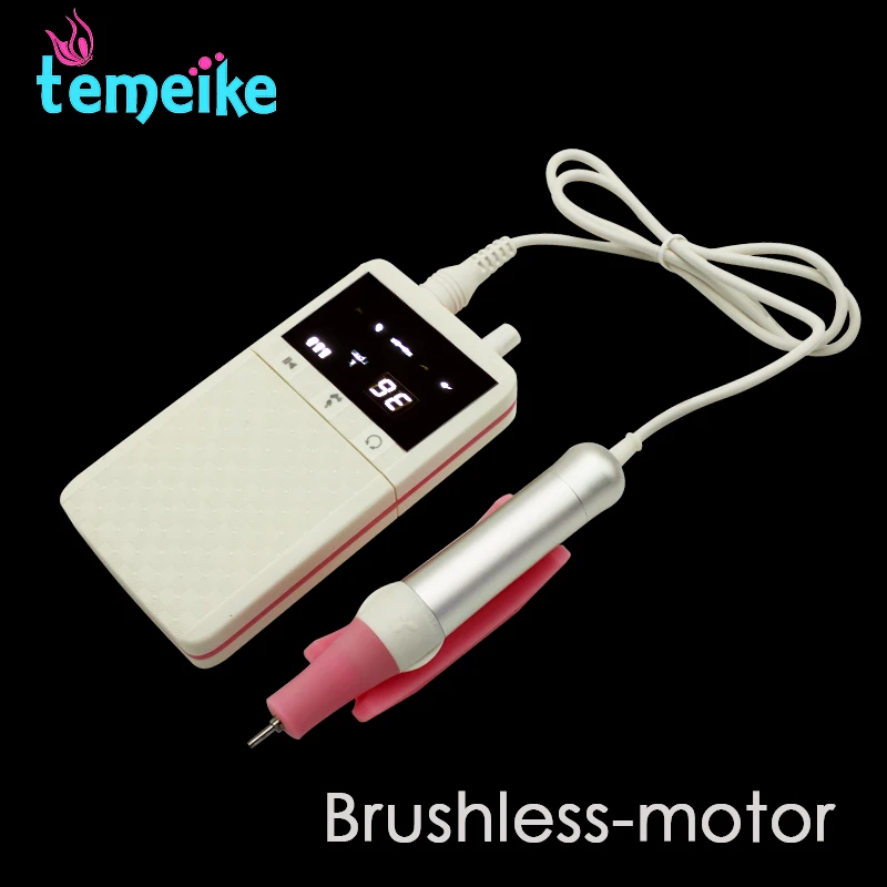 Лучший портативный бесщеточный двигатель 36000 об/мин сверла для ногтей