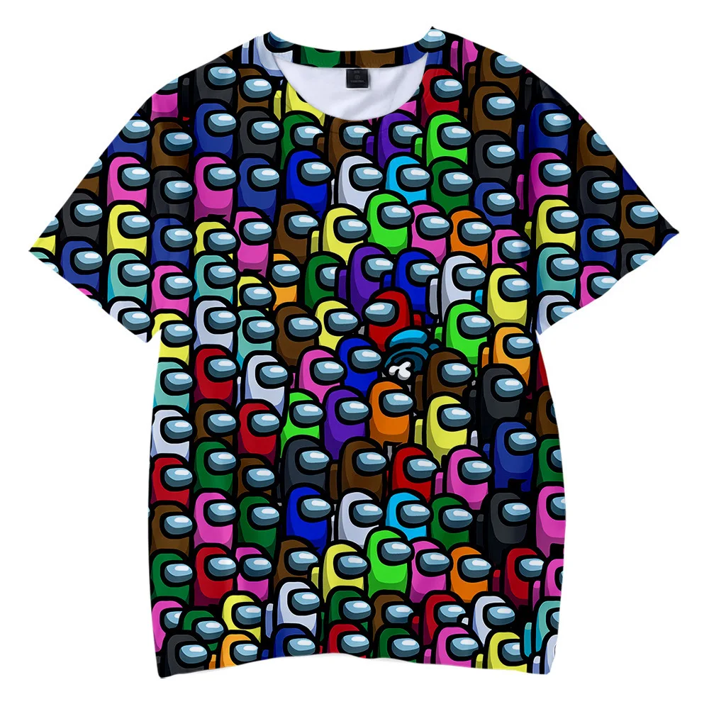 

Kids 3D T Shirt Camiseta Nio Christmas Gift Boys Girls Clothes For Teens Top Anime Cartoon Vetement Garcon Black