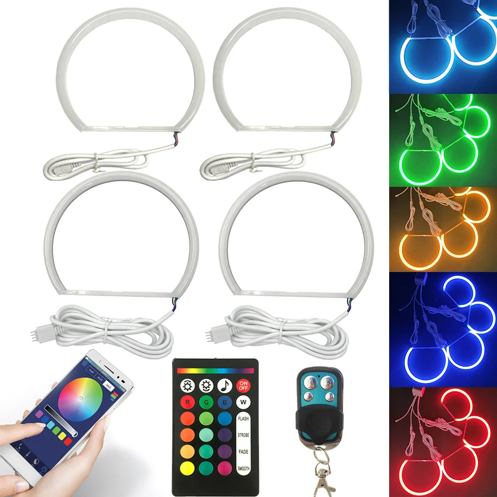 Светодиодсветодиодный дневные ходовые огни ангельские глазки 131 мм 146 |