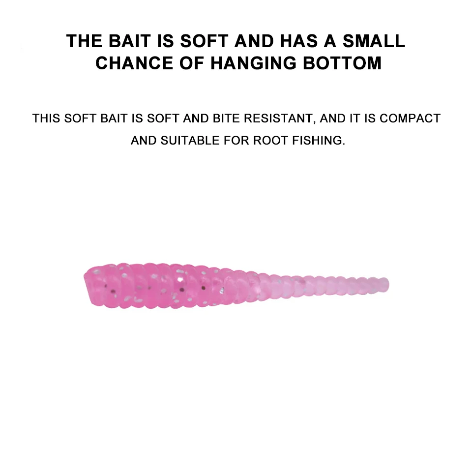 20 шт./лот силиконовая Мягкая рыболовная приманка искусственная плавающая для