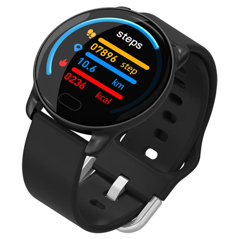 

Смарт-часы K9 водонепроницаемые с Bluetooth, пульсометром и уведомлениями о звонках и сообщениях