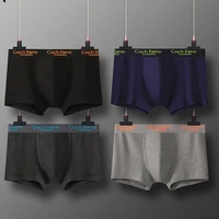 4pcslot mens hot sale mens underwear boxers cotton boxer shorts male panties breathable underpants dropship