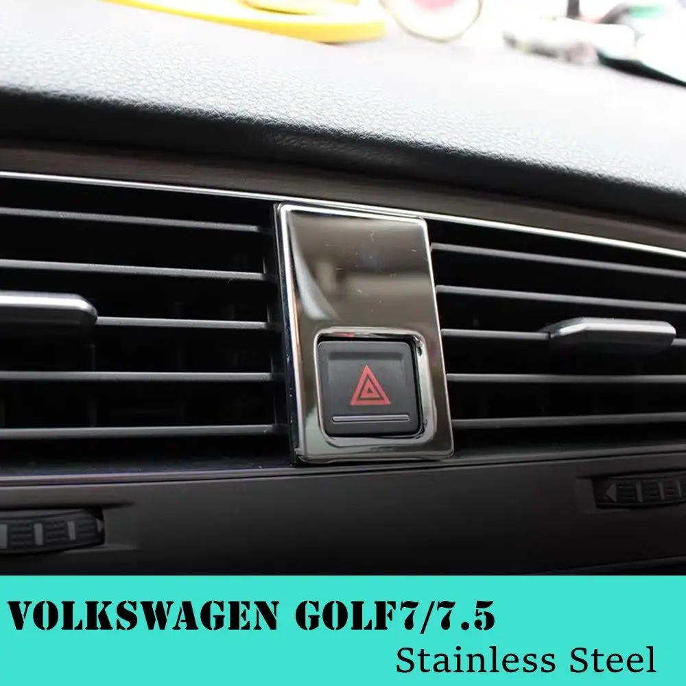 Аварийная сигнаПредупреждение лампа для VW Golf 7 5 2013 2014 20015 2016 2017|Лепнина интерьера|