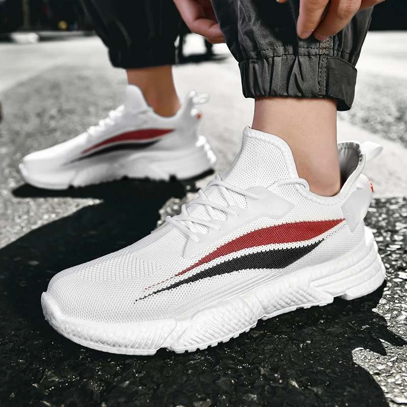 

Mens Espadrilles Luxury Sneakers Men Trainers Shoes Mens Casual Zapatillas Summer Sports White Sport Breathable Mesh Fashion