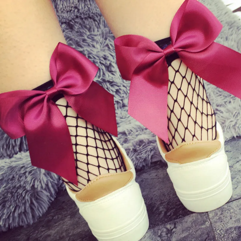 Модные новые женские сексуальные сетчатые носки забавные короткие по щиколотку