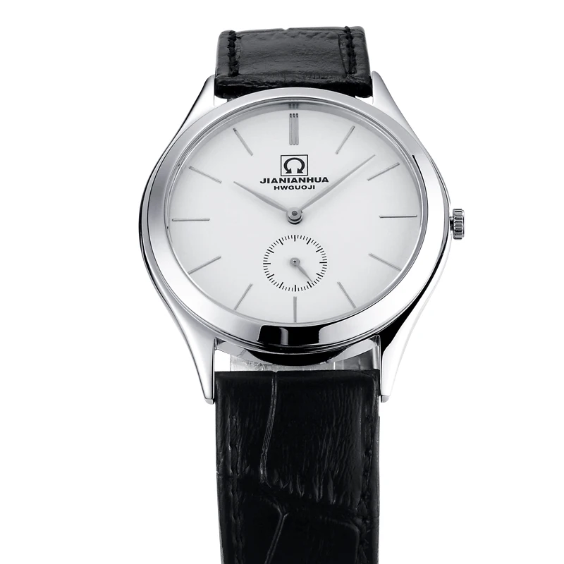 

Men Watches Japan Quartz Switzerland Carnival Luxury Brand Watch Men Genuine Leather Watch Male Waterproof reloj hombre C8517-3