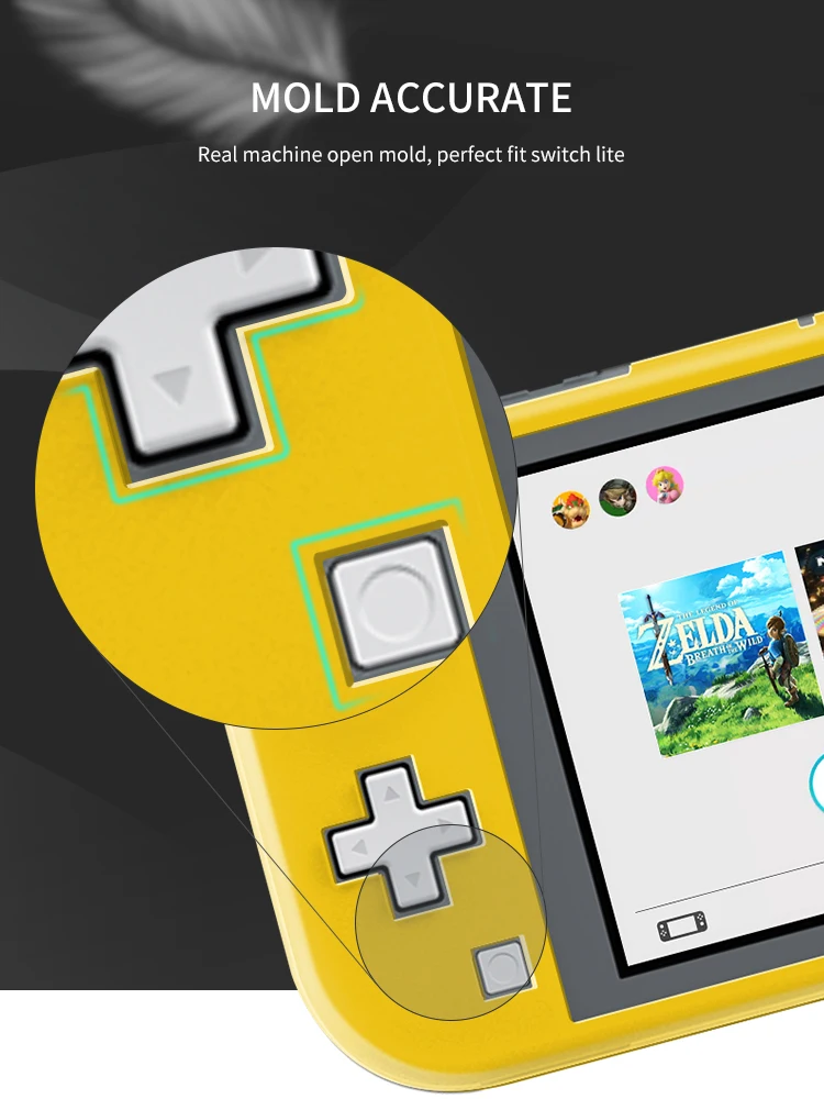Защитный силиконовый чехол с изображением лягушки для nintendo Switch Lite, аксессуары для nintendo Switch NS Lite