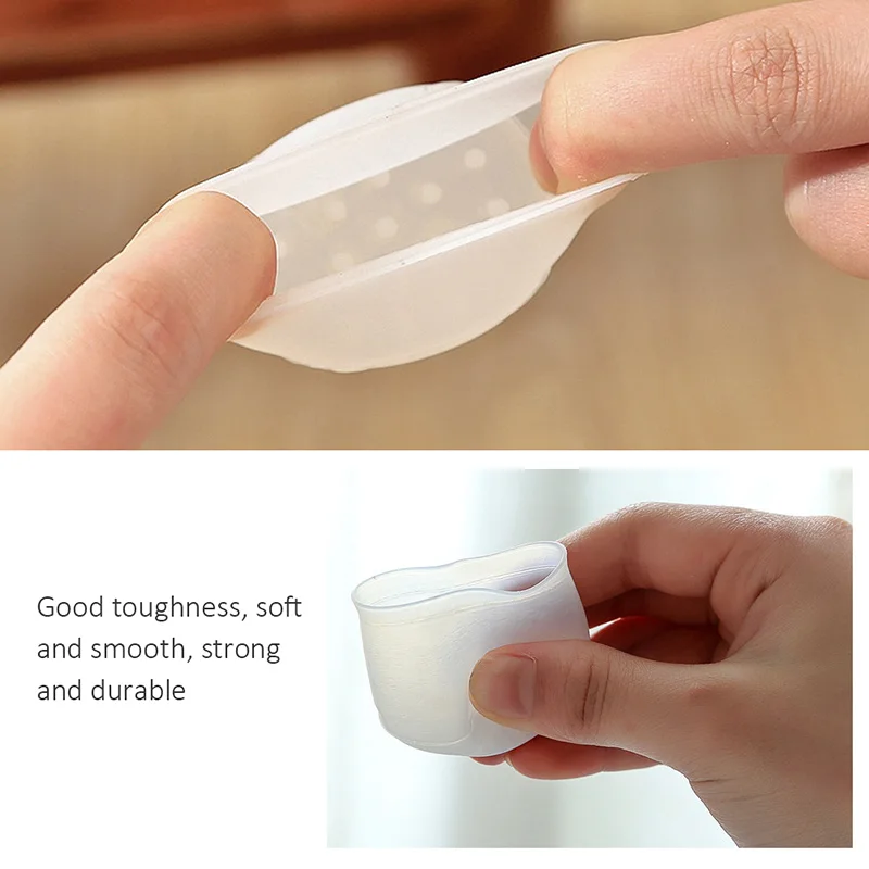 

Table Chair Leg Silicone Cap Pad Furniture Table Feet Cover Floor Protector Non-slip Table Chair Mat Caps Foot Protection