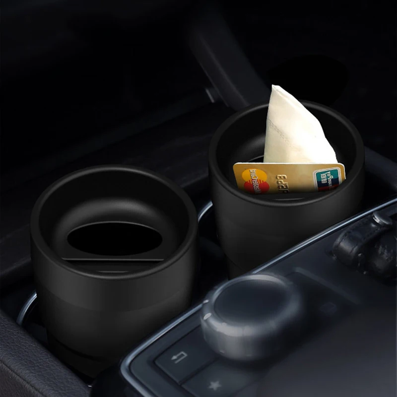 Автомобильный многофункциональный мини-держатель для ручек коробка монет