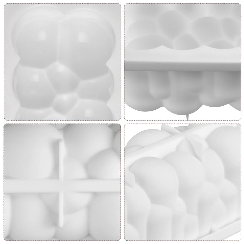 

3D Cloud Bubble Cake Mold Chocolate Mousse Decor Tool Mould Bakeware Easy Clean