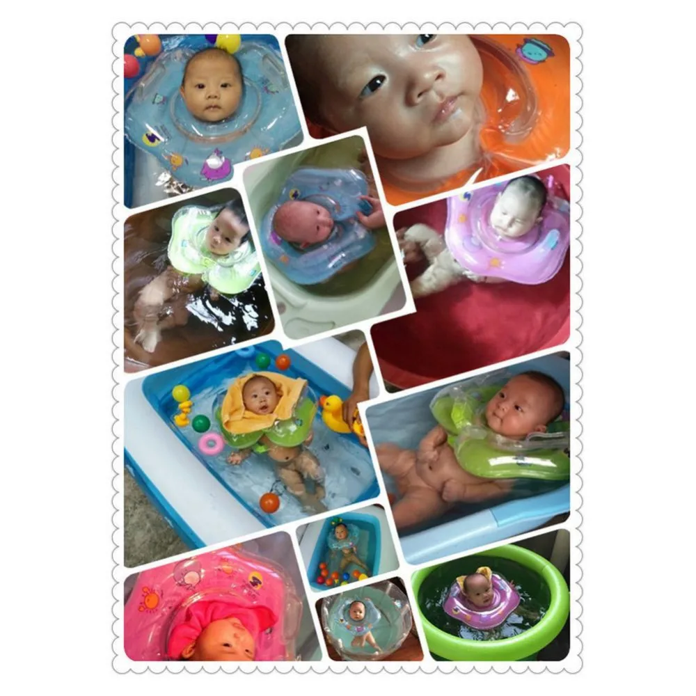 Детский надувной круг для купания безопасный младенцев фламинго аксессуары