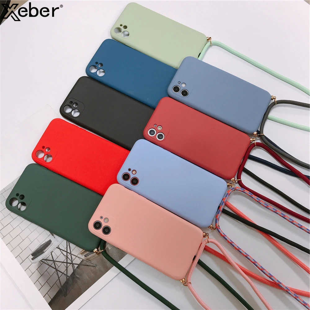 Сумка через плечо цепь ожерелье с ожерельем для телефона чехол OnePlus X 9 Nord 8T 8 Pro 7