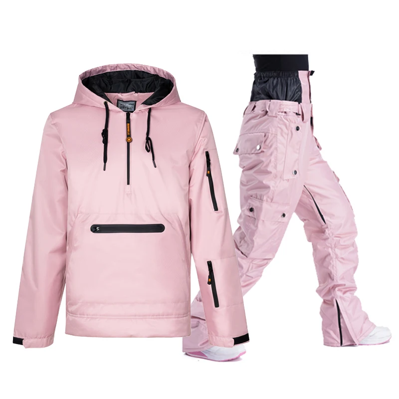 Модный пуловер зимний костюм для льда одежда сноуборда водонепроницаемый