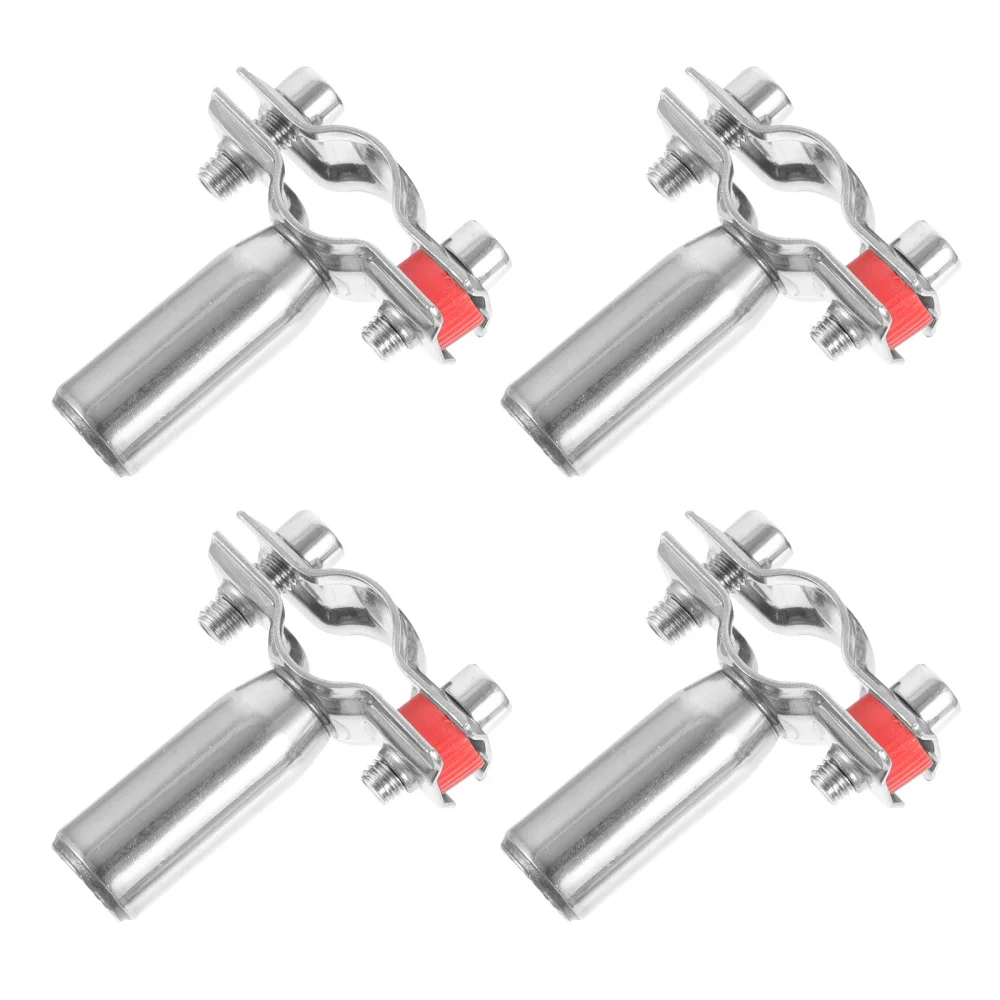 

4pcs Gas Pipe Worm Drive Hose Clip Holder Stainless Steel Hose Clamps Pipe Clip