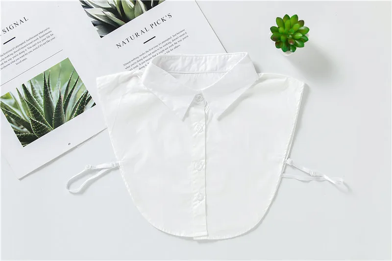 Extended shirt false collar professional Removable Blouse neck commuting ol overshirt women's accessory custom matching suit |
