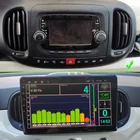 Автомобильный мультимедийный плеер на Android 10 с Bluetooth и GPS для FIAT 500L 2013, 2 ГБ, 16 ГБ, автомобильное радио