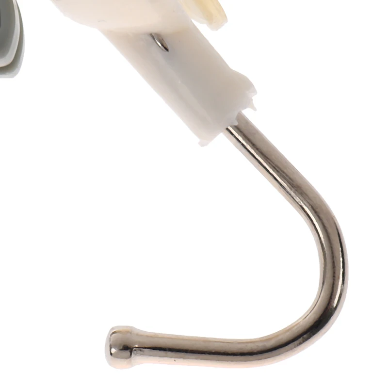 

Max 5KG Plastic Suction Cup Hook Behind Door Anti-punch Wall Hook Hanger For Kitchen Bathroom 1pcs