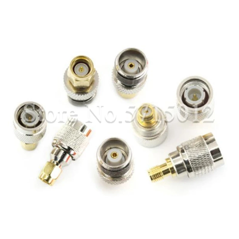 

1pcs Pure Copper RF Coaxial Adapter Connector SMA to TNC Male Female Radio Frequency Converter