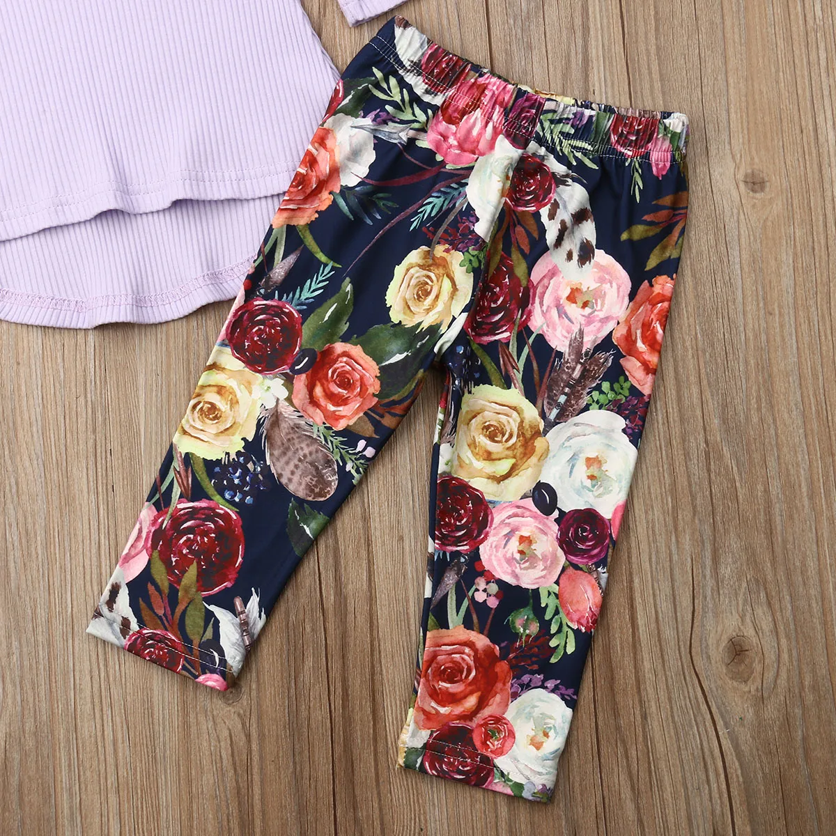 Одежда для маленьких девочек одежда из 3 предметов платье с длинными рукавами и