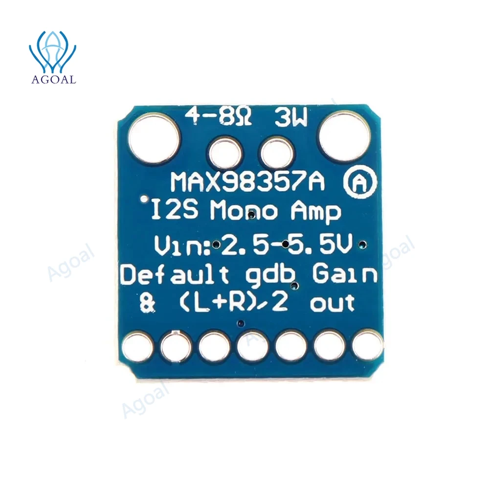 MAX98357 MAX98357A I2S 3W Class D Amplifier Breakout Interface DAC Decoder Audio | Электроника