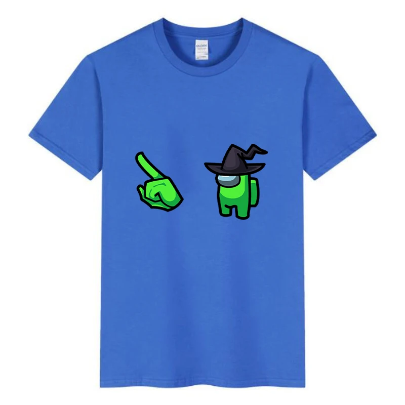 

Game Among Us Tshirt kid Factory Outlet Hots Lovely T-shirt Funny Tshirts children T Shirt Summer Short Sleeve Cotton clothing