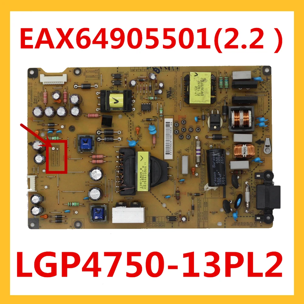 Плата питания EAX64905501 (2 2) для LG аксессуары оригинального блока 2 LGP4750 13PL2|Печатные