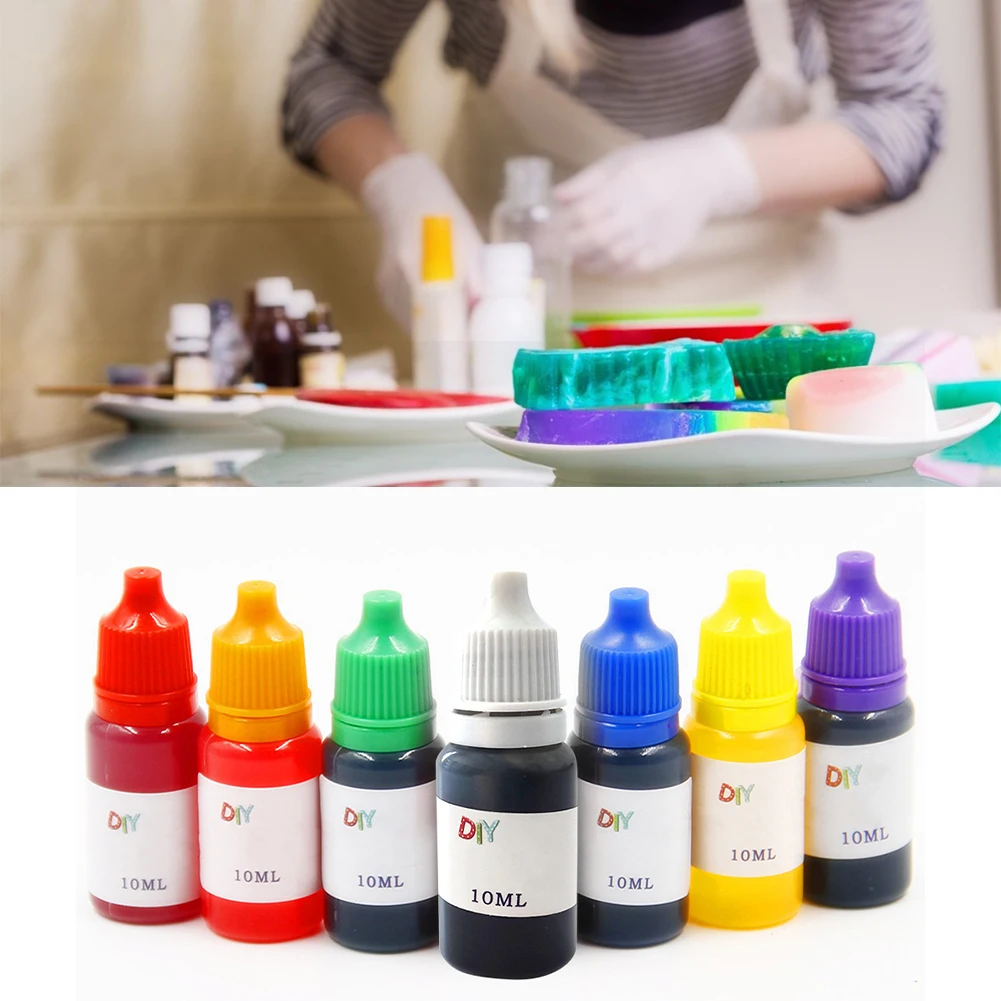 1 шт. жидкий пигмент набор инструментов для рукоделия 6 мл/бутылка красители ванны