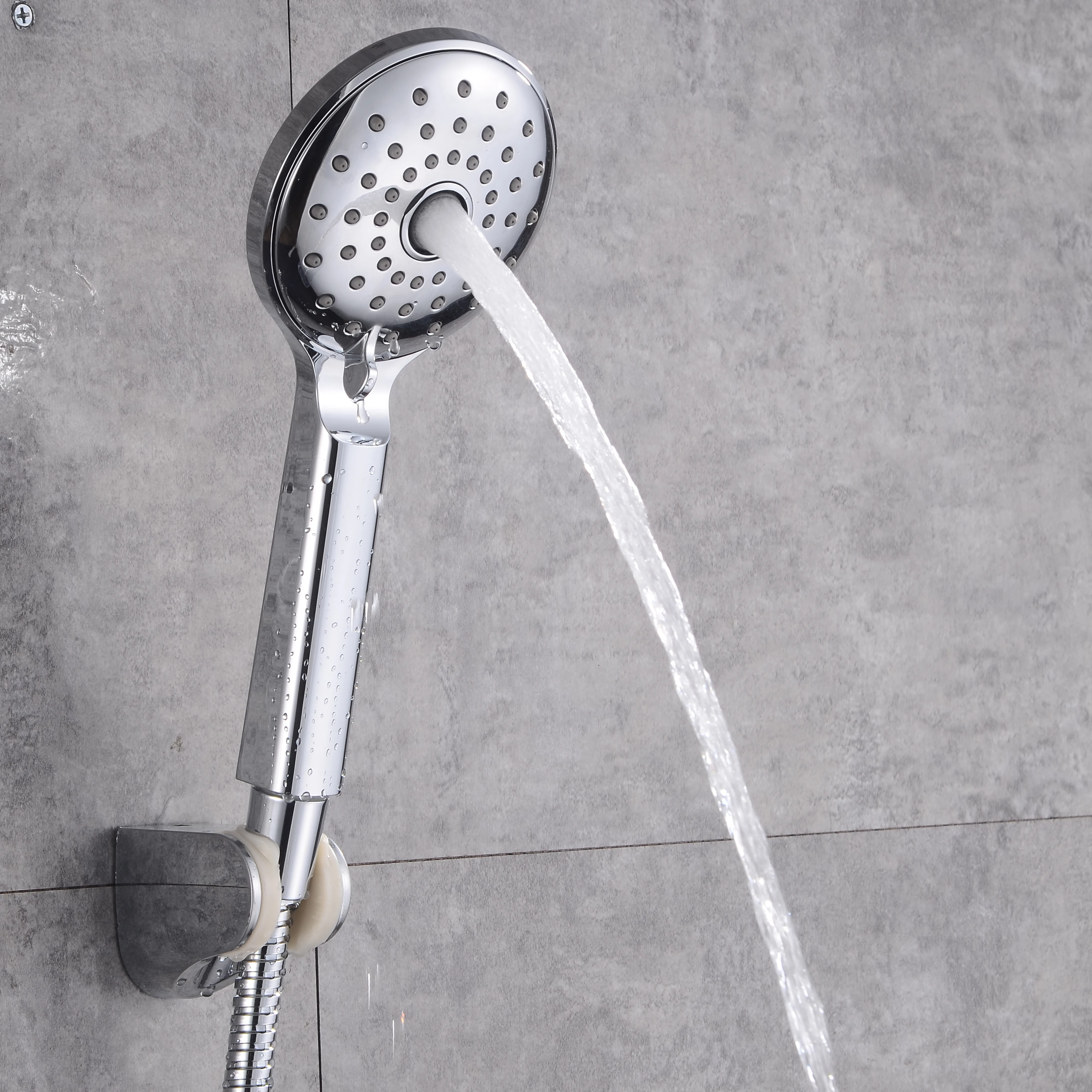 Насадка для душа FOHEEL регулируемая Лейка высокого давления ручного экономия воды