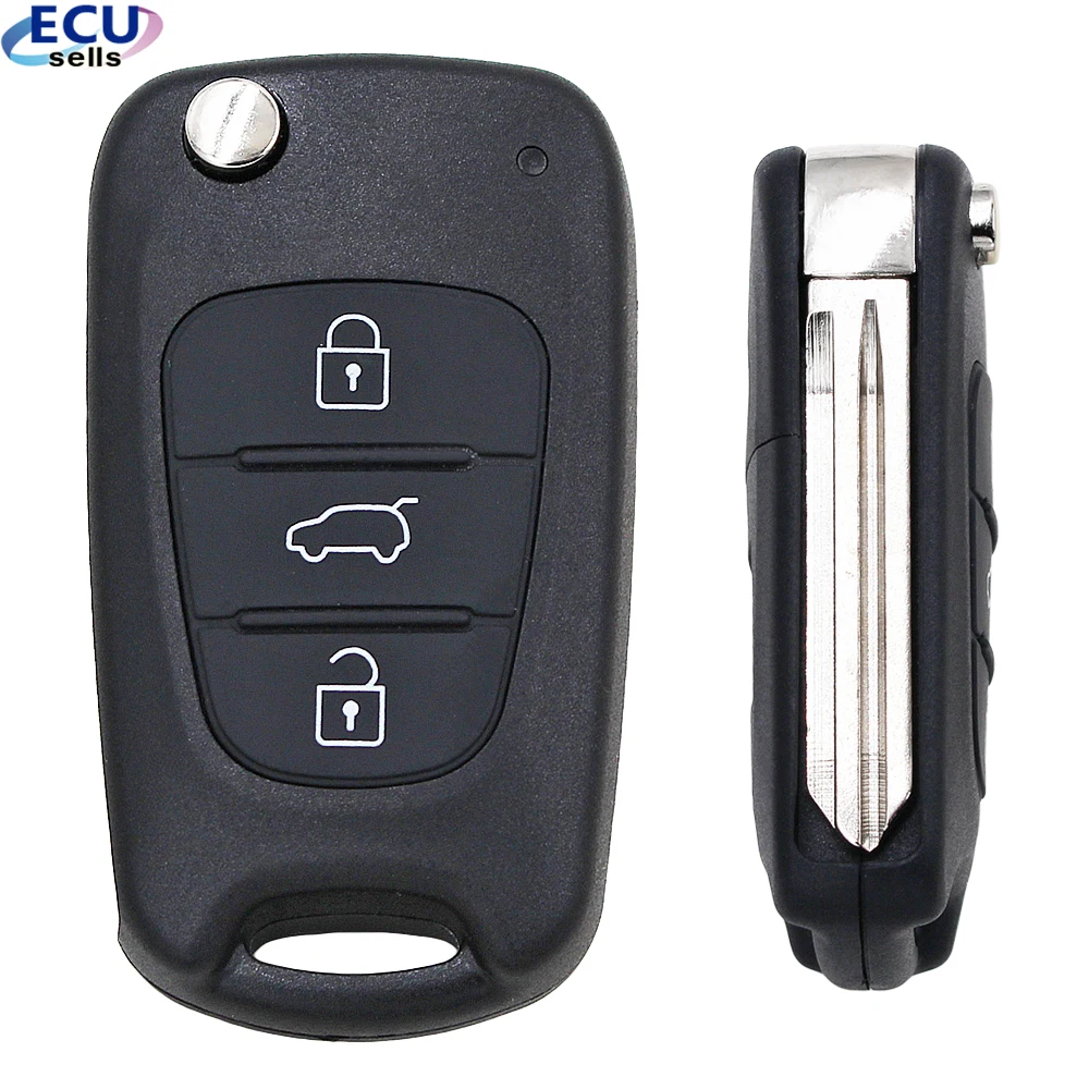 Промо акция! Новый складной дистанционный чехол для ключей Fob 3 кнопки Kia Forte Sportage