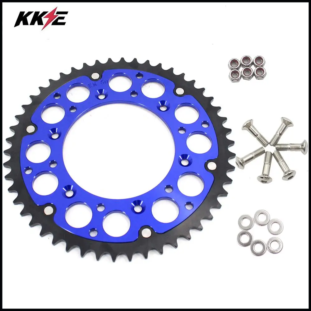 51T заготовка цепная Звездочка для KTM SX SX-F EXC EXCF EXCW XCW XC XCF 125 150 250 200 450 300 350 500 520 525 530