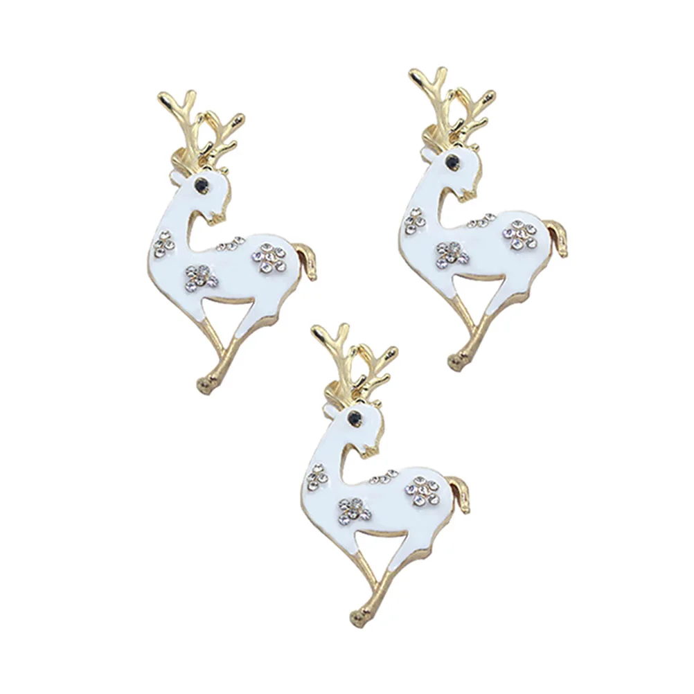 

3PCS Christmas Deer Phone Cover Accessories Christmas Deer Phone Cover Ornaments Mobile Phone Case Decorative Accessories DIY