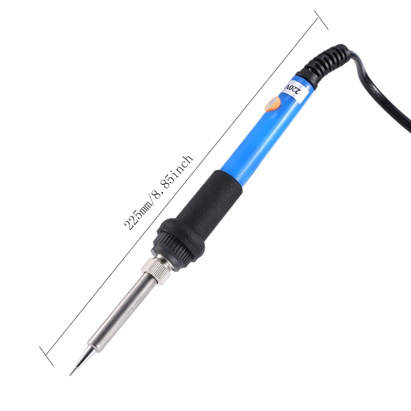 60 Вт Электрический паяльник с регулируемой температурой мини ручка карандаш