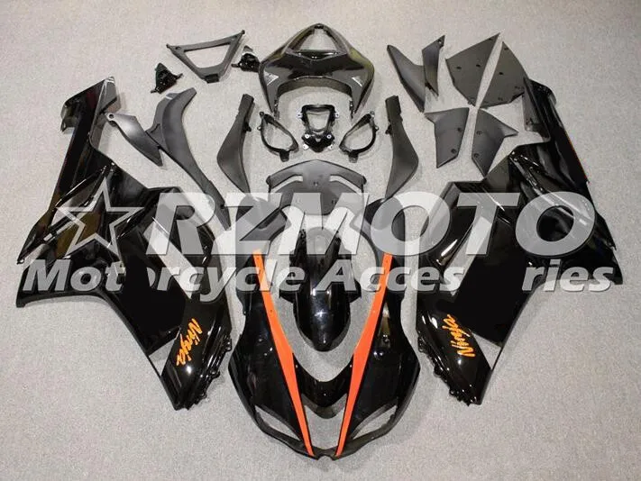 

New ABS Motorcycle Whole Fairings Kit Fit for Kawasaki Ninja ZX-6R ZX6R 2007 2008 6R 07 08 636 Custom orange black