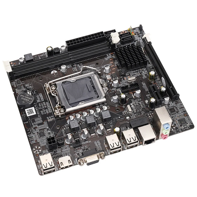 H61 материнская плата LGA1155 DDR3 двухканальная поддержка памяти 16 Гб для Celeron Pentium I3 I5 I7