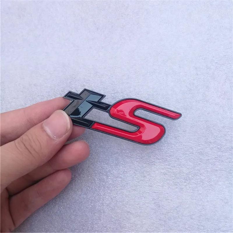 Значок-эмблема 3D TS отличный гладкий глянцевый значок аксессуары для стайлинга