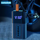 Автомобильный Электрический насос 12 В, светодиодное освещение, портативный беспроводной воздушный компрессор для шин, насос для автомобиля, мотоцикла, велосипеда, шары