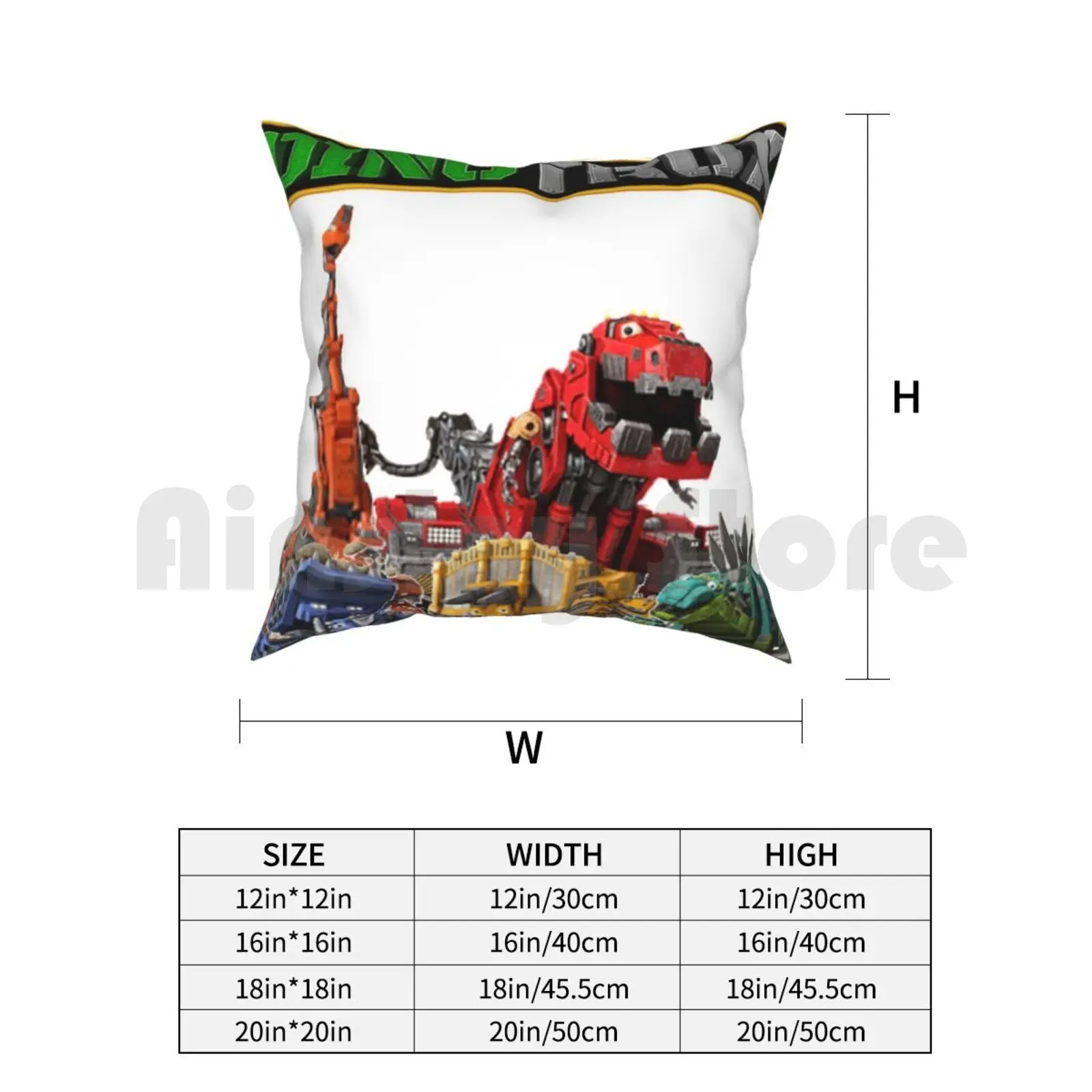 Dinotrux Мультяшные Детские подушки для фотографирования домашняя мягкая диванная