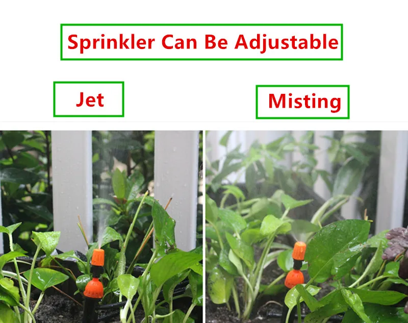 25 м запотевание капельница с таймером для воды DIY Микро Капельное орошение завод