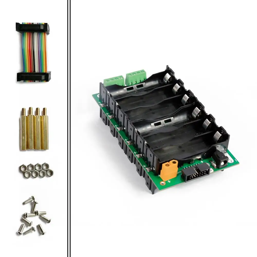 24V 6S Power Wall 18650 Батарейный блок BMS Li Ion литиевая батарея держатель PCB DIY Ebike солнечная