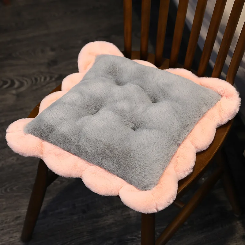 

Plush Floor Cushion Tatami Decorative Pillows for Living Room Home Decor Macaron Seat Sofa Desk Chair Nap Cushions Waist Support