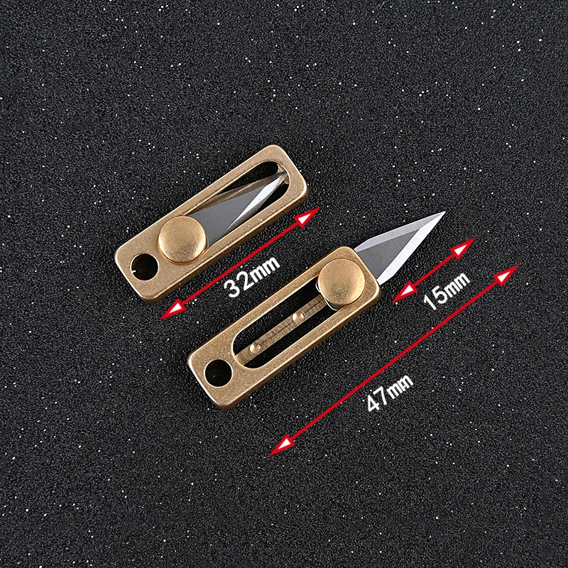 Мини нож из титанового сплава для повседневного использования оборудование